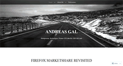 Desktop Screenshot of andreasgal.com